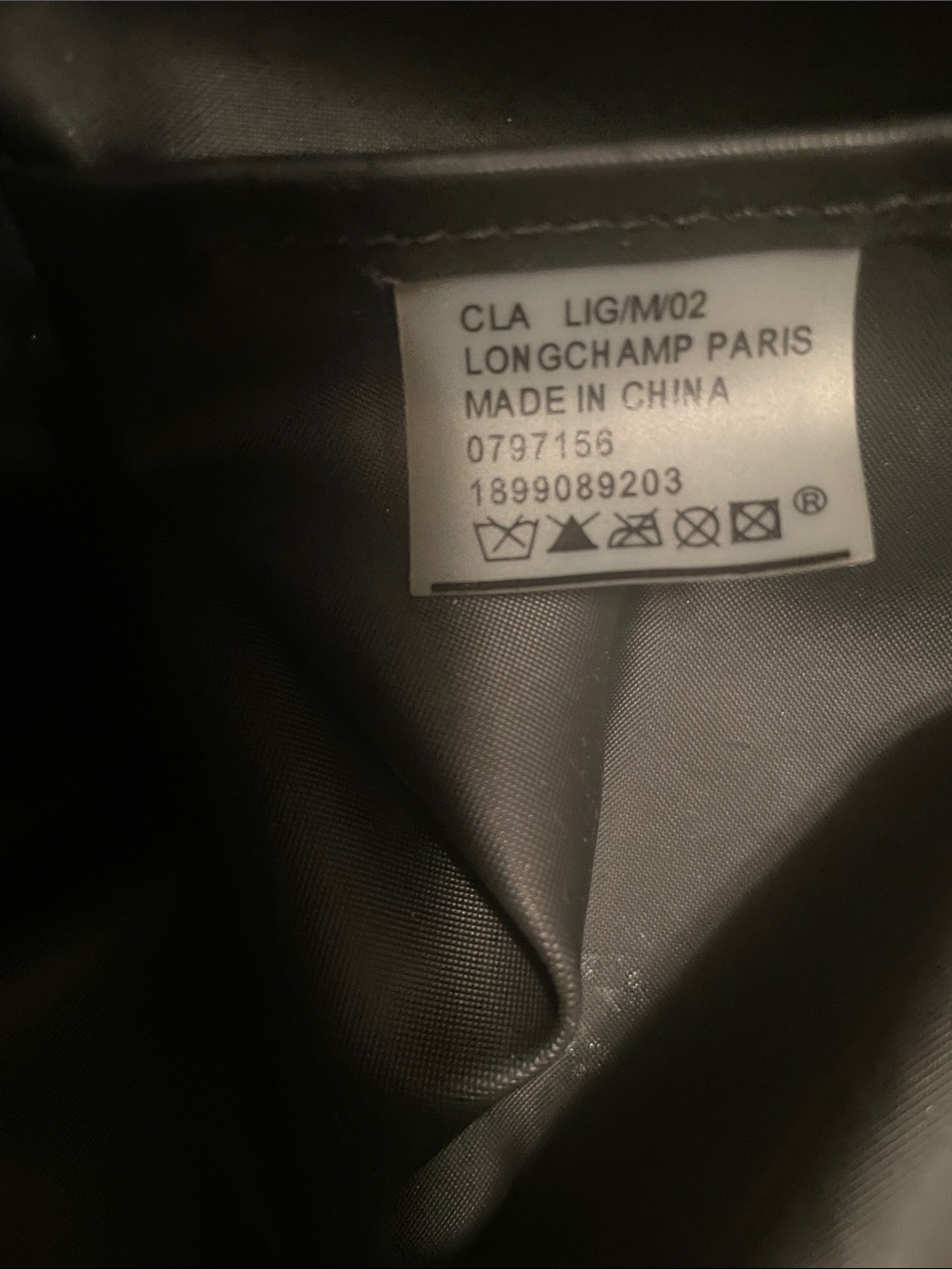 Longchamp Brown Nylon Tote with Tan Leather Trim - Picture 8 of 11